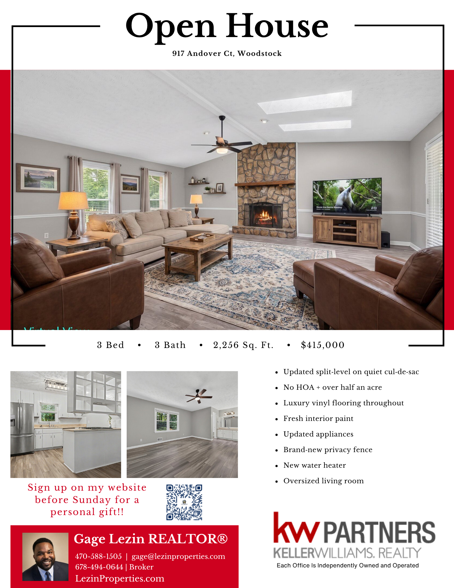 Cover image for 917 Andover Ct Woodstock, Open House